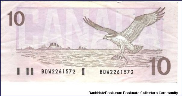 Banknote from Canada year 1989