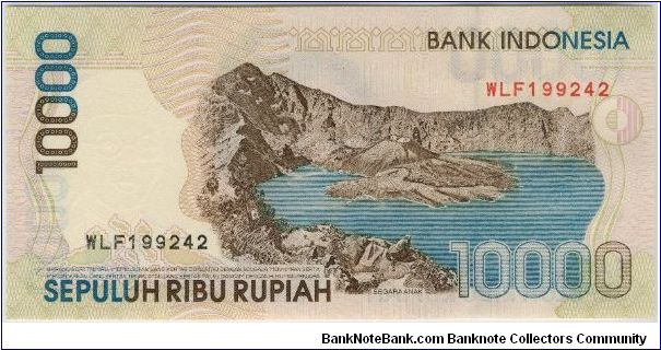 Banknote from Indonesia year 1998