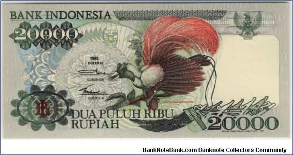 Indonesia 1992 Rp20000 Banknote