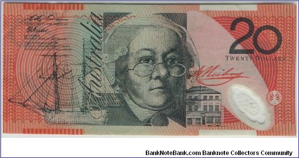 Australia 1994 $20 Polymer. Special thanks to Mbak Itut Banknote