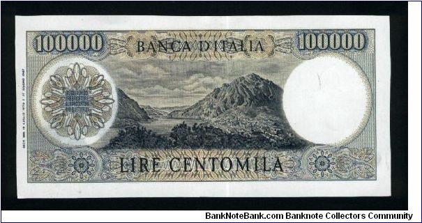 Banknote from Italy year 1970