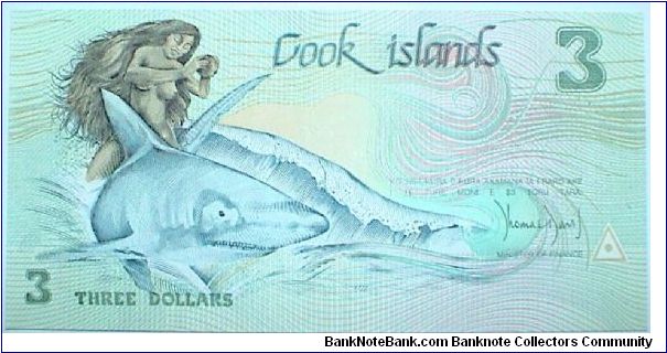 Banknote from Cook Islands year 1992