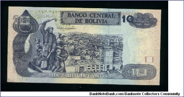 Banknote from Bolivia year 2001