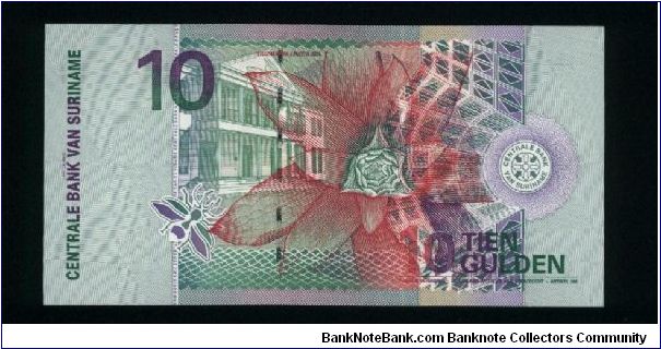 Banknote from Suriname year 2000