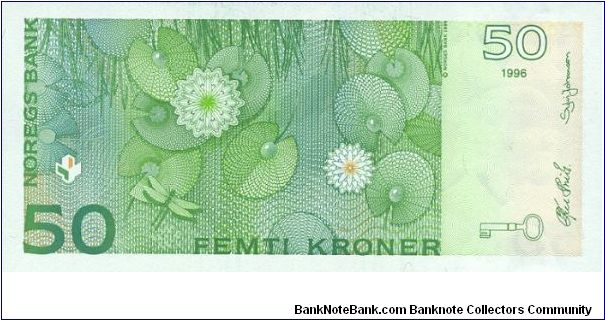 Banknote from Norway year 2003
