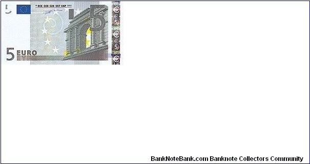 Purple Brown and Olive.  Window / Brige in Classical Style. Banknote