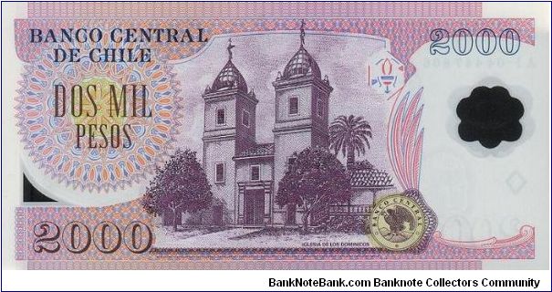 Banknote from Chile year 2004
