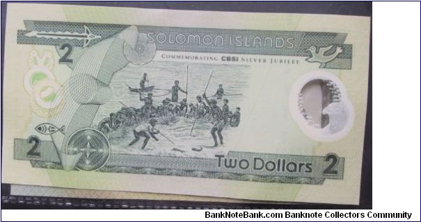 Banknote from Solomon Islands year 2002