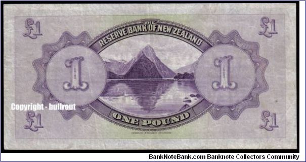 Banknote from New Zealand year 1934