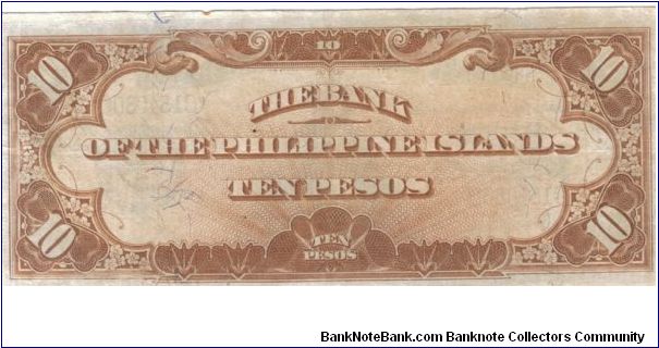 Banknote from Philippines year 1920