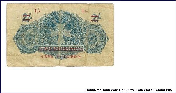 Banknote from Malta year 1942