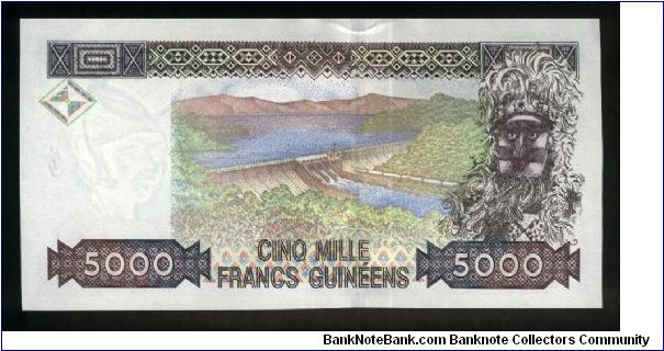 Banknote from Guinea year 1998