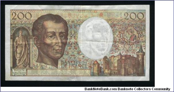 Banknote from France year 1994