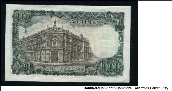 Banknote from Spain year 1971