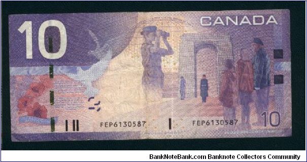 Banknote from Canada year 2005