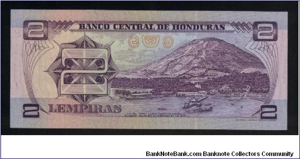 Banknote from Honduras year 1976