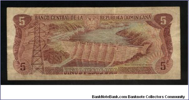Banknote from Dominican Republic year 1997