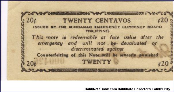 Banknote from Philippines year 1945