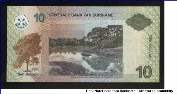 Banknote from Suriname year 2004