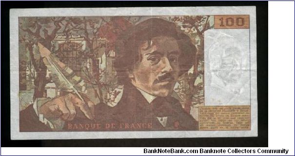 Banknote from France year 1993