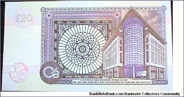 Banknote from Scotland year 2005