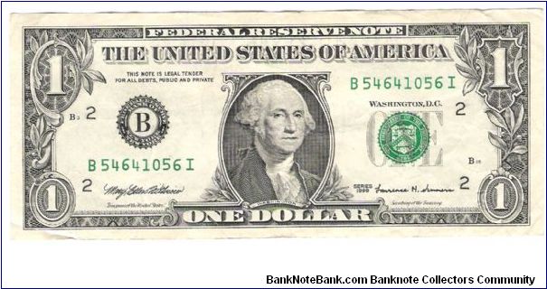 Just a 1999 note Banknote