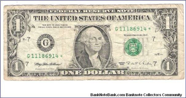 Chicago Ilinois Star Note Banknote