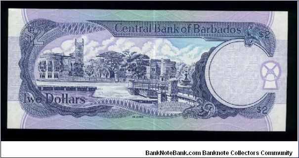 Banknote from Barbados year 1995
