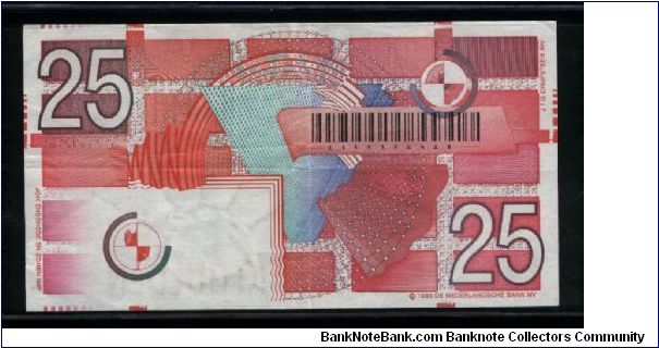 Banknote from Netherlands year 1989