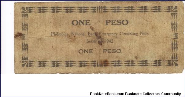 Banknote from Philippines year 1942