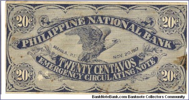 Banknote from Philippines year 1917