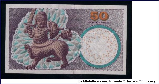 Banknote from Denmark year 1999