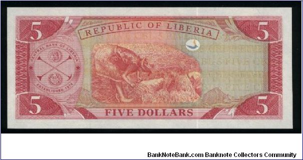 Banknote from Liberia year 1999