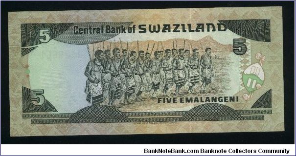 Banknote from Swaziland year 1990
