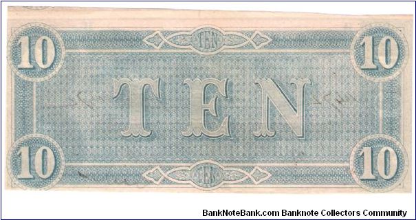 Banknote from USA year 1864