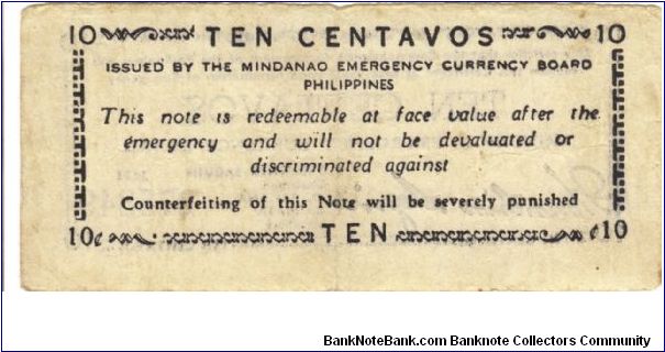 Banknote from Philippines year 1943