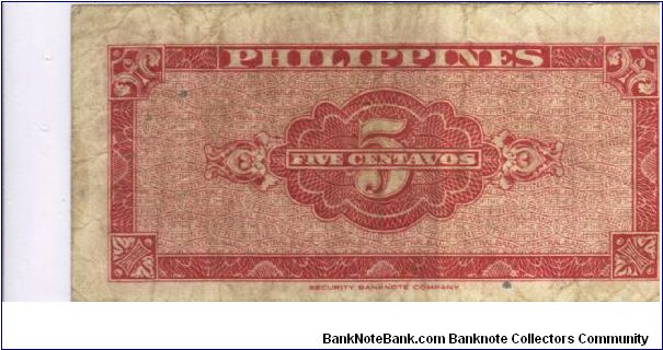 Banknote from Philippines year 1949