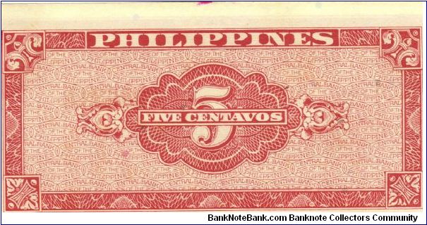 Banknote from Philippines year 1949