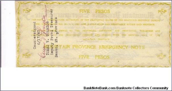 Banknote from Philippines year 1942