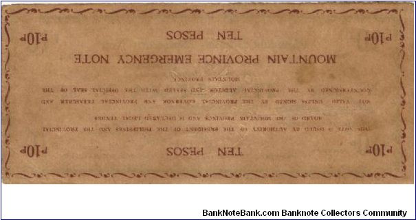 Banknote from Philippines year 1942