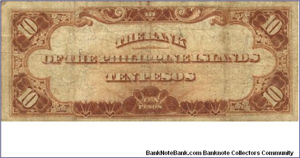 Banknote from Philippines year 1928