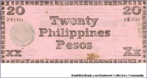 Banknote from Philippines year 1944