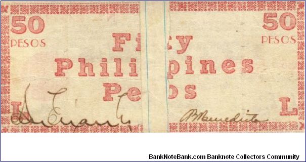 Banknote from Philippines year 1943