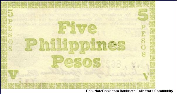 Banknote from Philippines year 1943