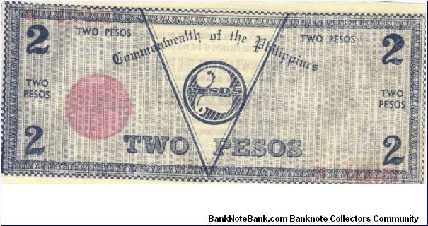 Banknote from Philippines year 1942