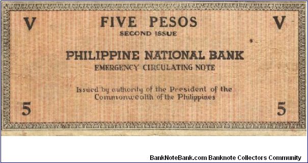 Banknote from Philippines year 1941