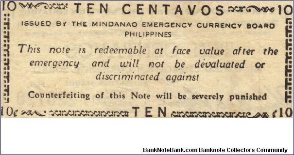 Banknote from Philippines year 1943