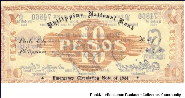 Banknote from Philippines year 1942