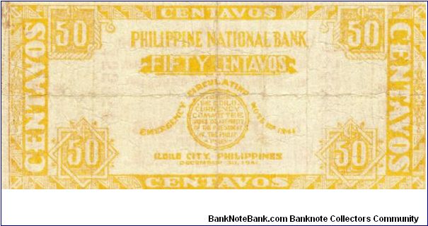 Banknote from Philippines year 1941