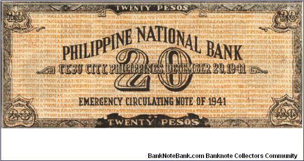 Banknote from Philippines year 1941